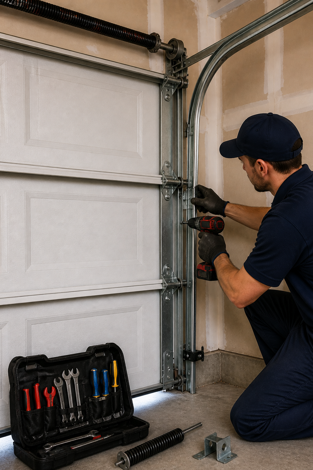 Garage door maintenance